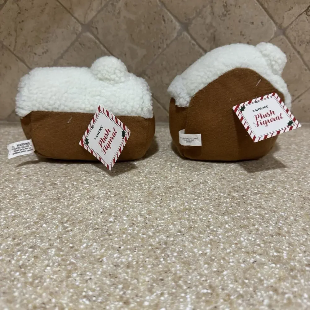 NEW Target Bullseye Playground Gingerbread House Holiday Christmas Shelf Sitter